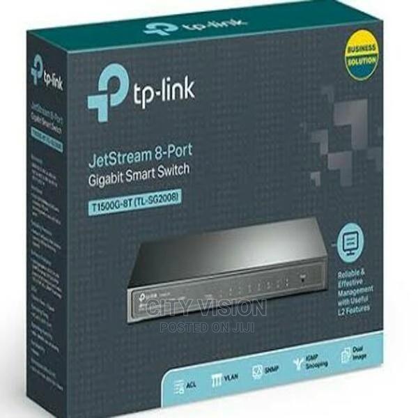 Tp-Link Jetstream 8-Port Gigabit Smart Switch - TL-SG2008P