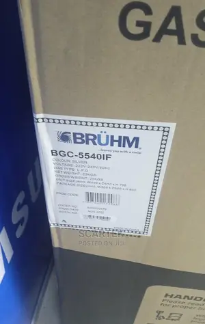Bruhm Gas Cooker BGC-5540IF