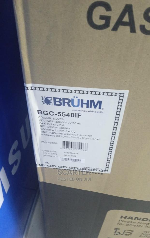 Bruhm Gas Cooker BGC-5540IF - thumbnail 2