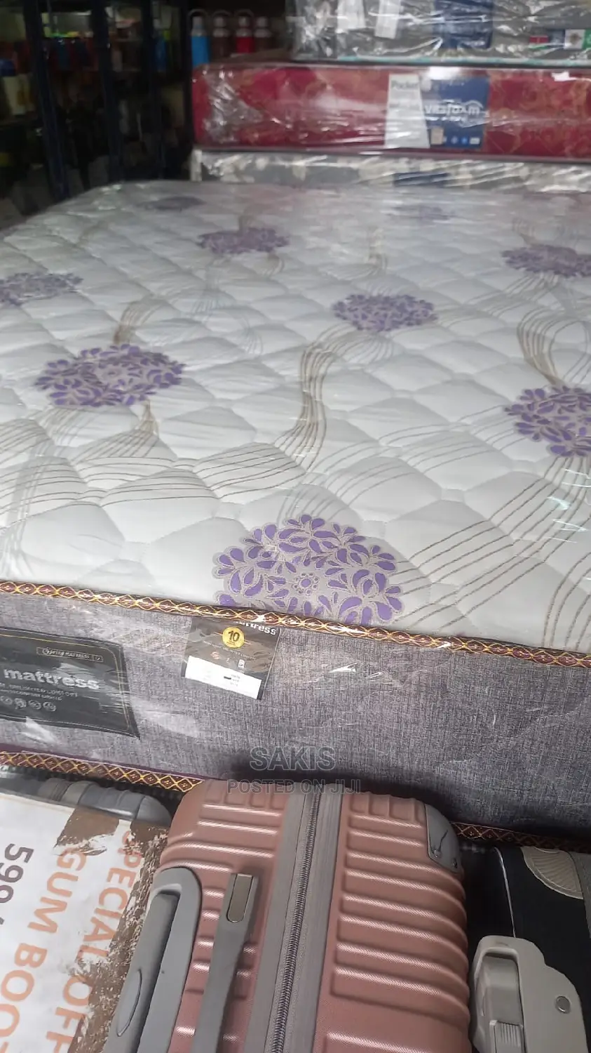 Dazzling 5 X 6 Spring Mattresses 10inch, 10yrs Warranty