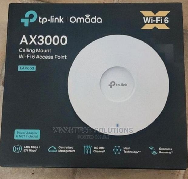 EAP653, TP-LINK AX3000 Ceiling Mount Wifi 6 Access Point - main view