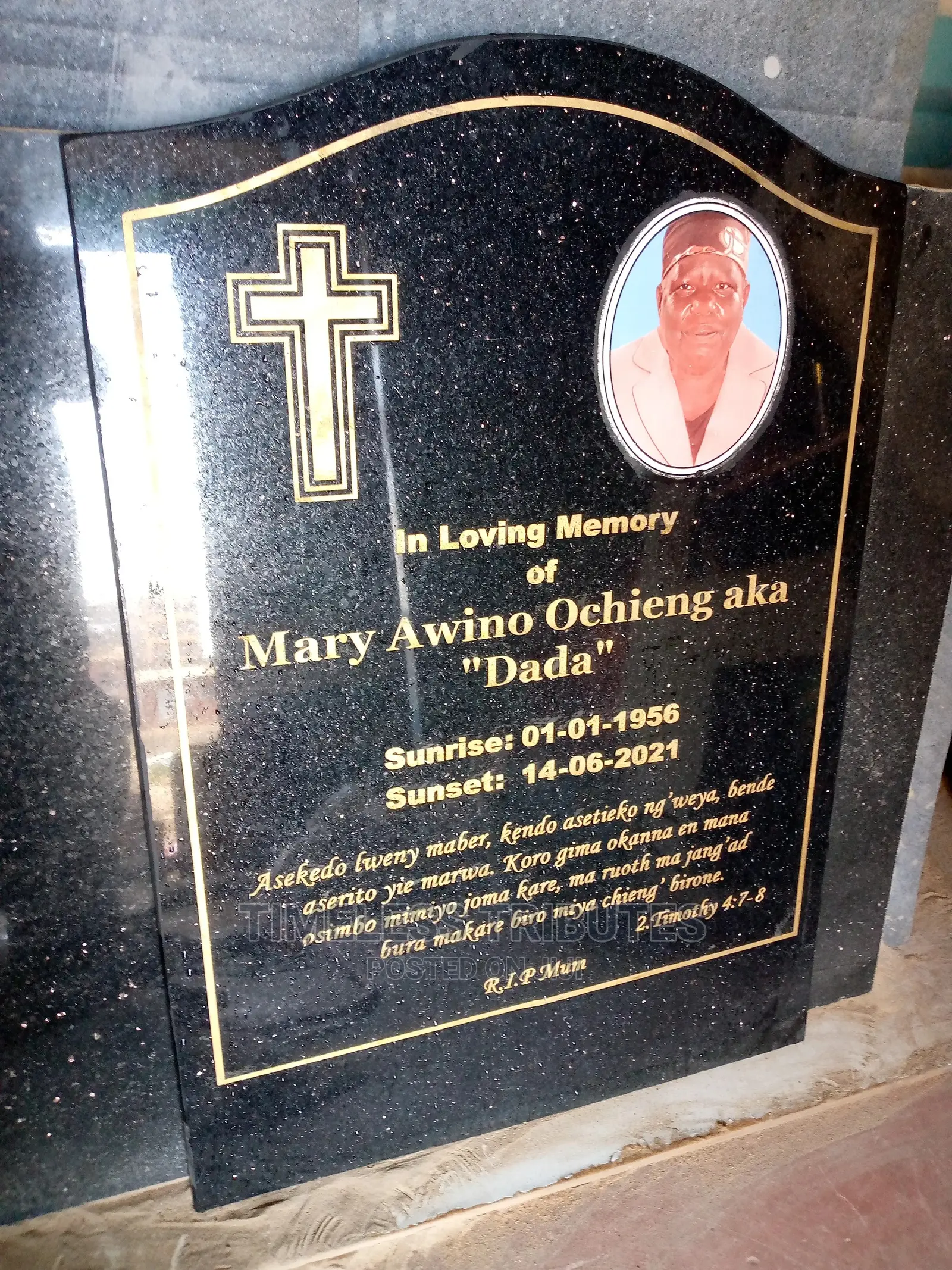 Memorial Construction Services And Granite Works