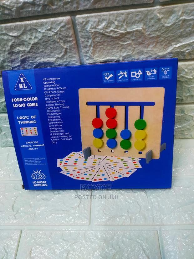 Four Color Logic Game - main view