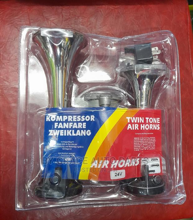2 Pipe Motor Horn 24v.