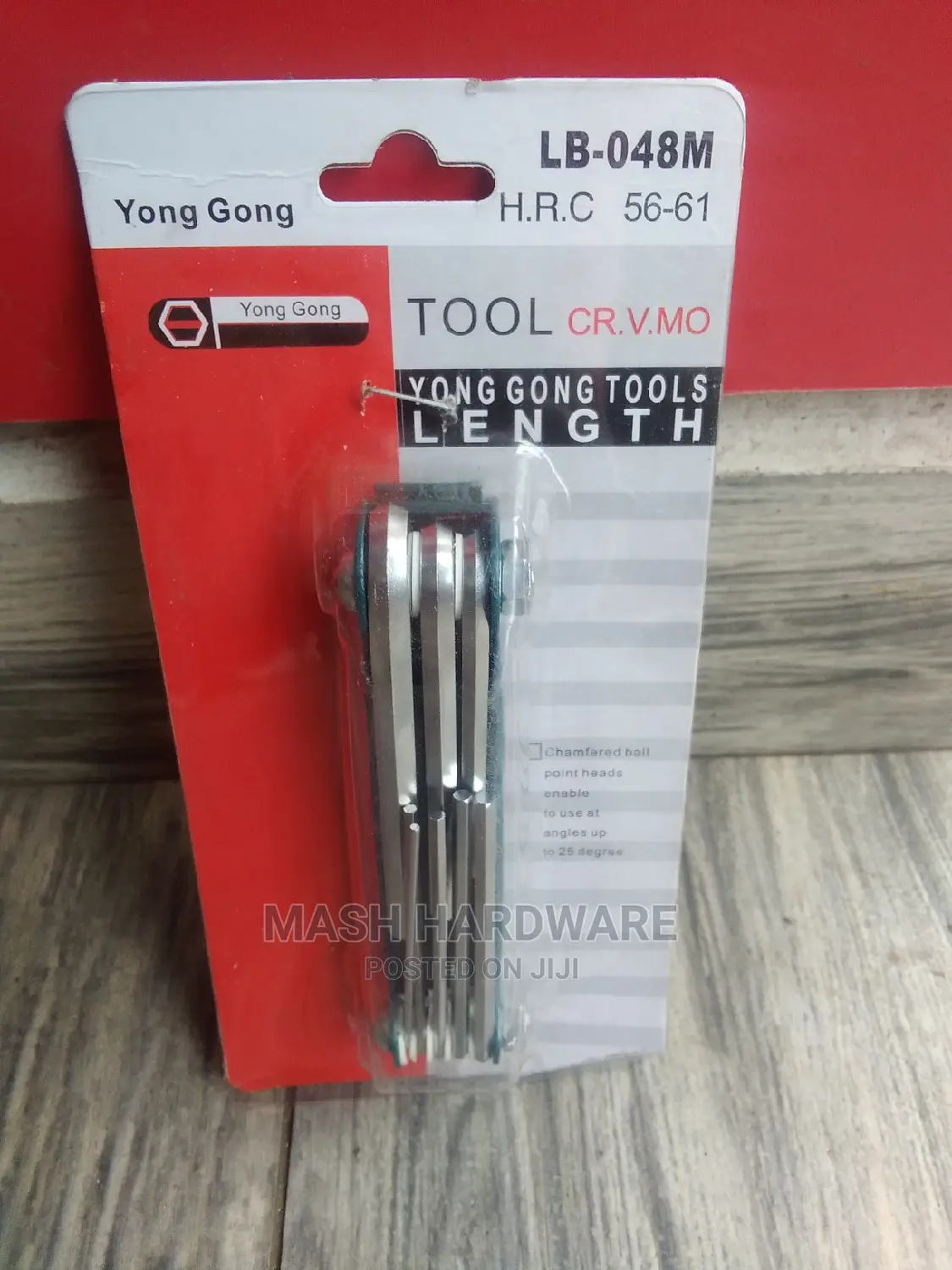 8pc Hex Key Set