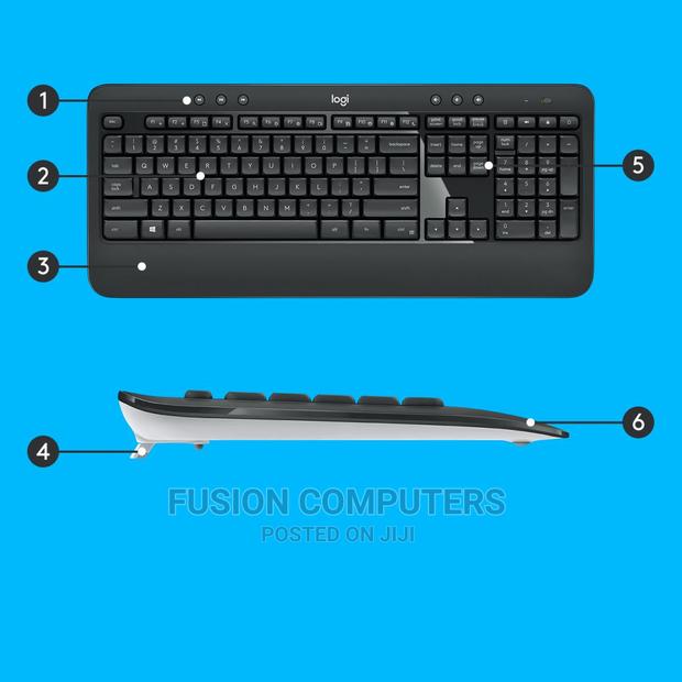 LOGITECH Mk540 Advanced Wireless Keyboard And Mouse Combo - thumbnail 5
