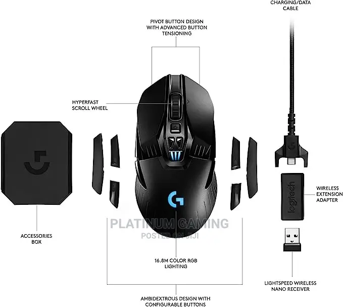 Logitech G903 Lightweight Gaming Mouse Wirelesss