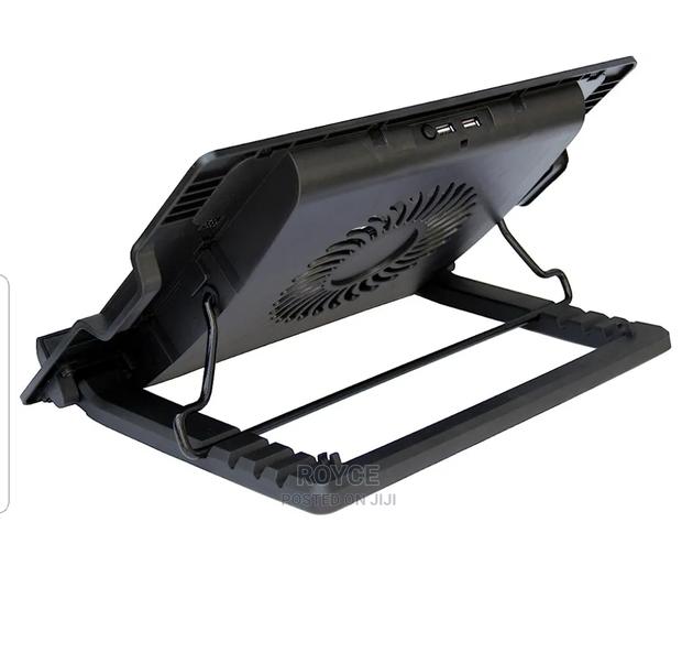 Adjustable Laptop Stand With Fan - thumbnail 2
