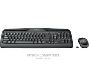 Logitech Wireless Desktop Mk330 - Black