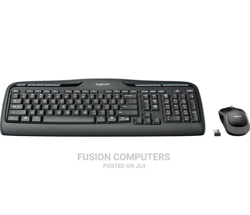 Logitech Wireless Desktop Mk330 - Black