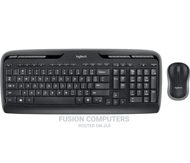 Logitech Wireless Desktop Mk330 - Black