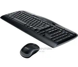 Logitech Wireless Desktop Mk330 - Black