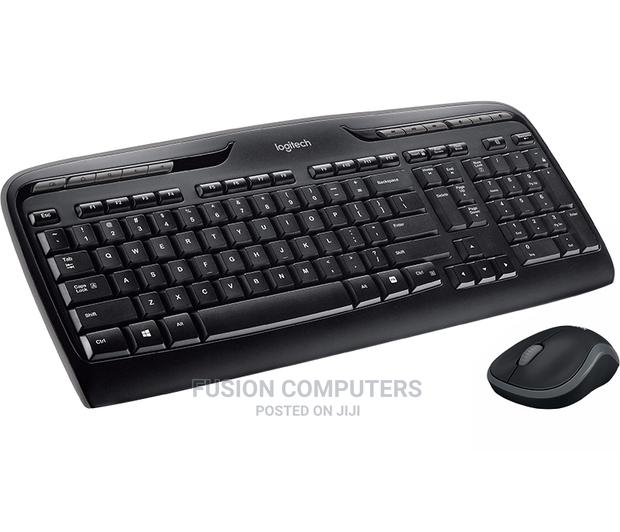Logitech Wireless Desktop Mk330 - Black - thumbnail 4