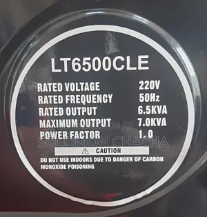 LT6500CLE AICO Japan Petrol Generator 6.5kva Key  Start