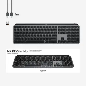 LOGITECH MX Keys Wireless Illuminated Rechargeable Keyboard