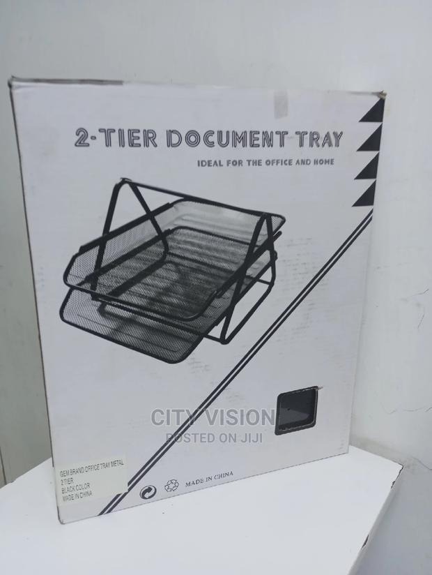 2-Tier Documentary Tray - main view