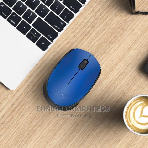 LOGITECH M171 Wireless Mouse Blue - thumbnail 3