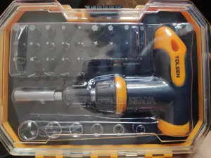 Tolsen Ratchet Screwdriver Bits Sockets Set 41pcs CRV