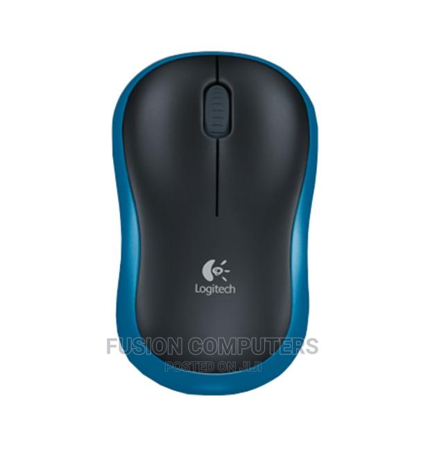 LOGITECH Wireless Mouse M185 Blue - main view