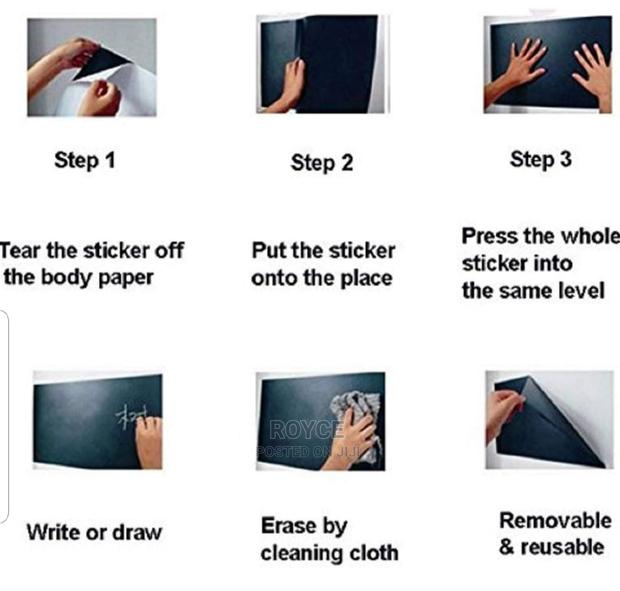 Black Board Sticker-(60*200cm) - thumbnail 5