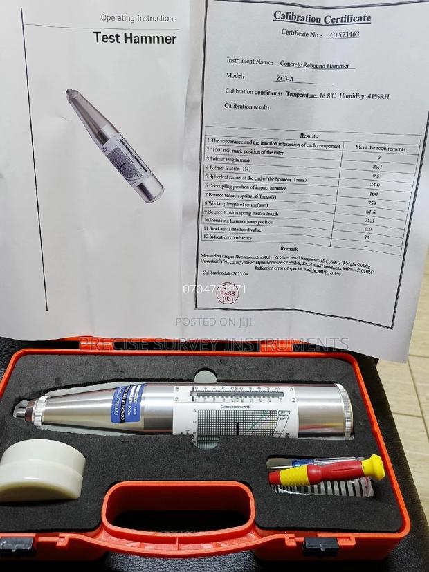 ZC3-A Concrete Rebound Hammer/Schmidt Hammer - main view