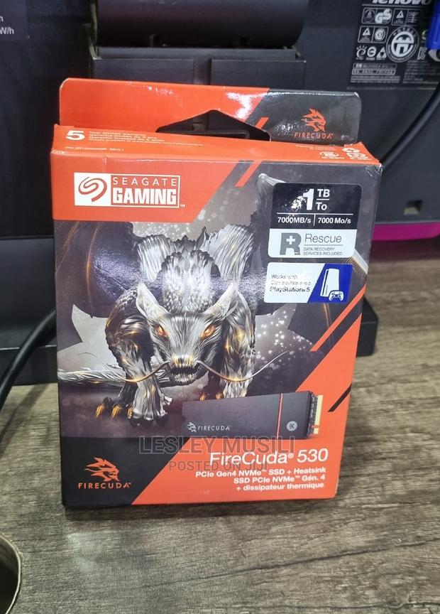 Seagate Firecuda Gaming SSD 1TB External Solid State Drive - thumbnail 3