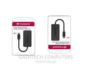 Transcend 4-Port HUB USB 3.1 Gen 1 Type C,