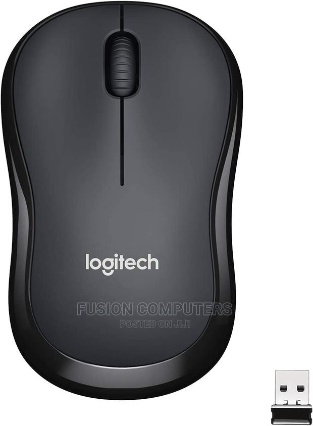 Logitech M221 Silent Wireless Mouse- Charcoal - main view