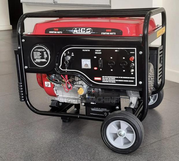 Aico Gasoline Generator LT7500CLE 7.5kva Key Start - main view