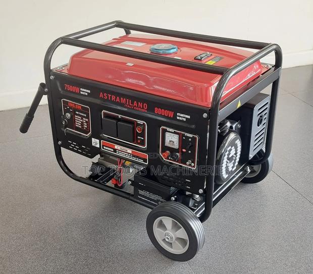 Astramilano Petrol Generator 7.5kva Keystart - main view