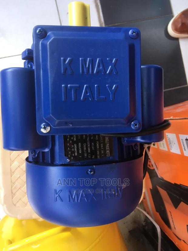 Kmax Italy 5hp Low Speed Single Phase Motor - main view