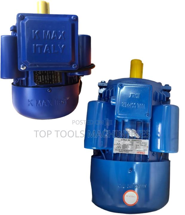 Kmax Italy Single Phase Motor Low Speed 7.5hp - main view