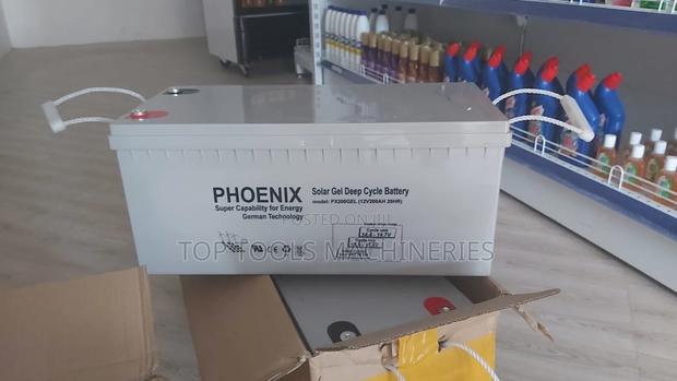 Germany Solar Gel Deep Cycle Battery Px200gel 12v 200ah 20hr