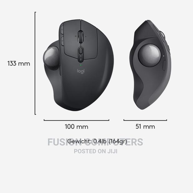 LOGITECH Mx Ergo Wireless Trackball Graphite - thumbnail 2