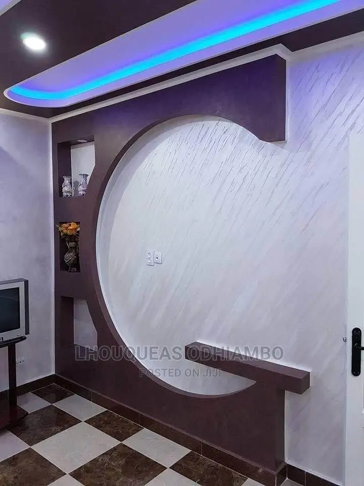 Gypsum Wall Unit TV Niche