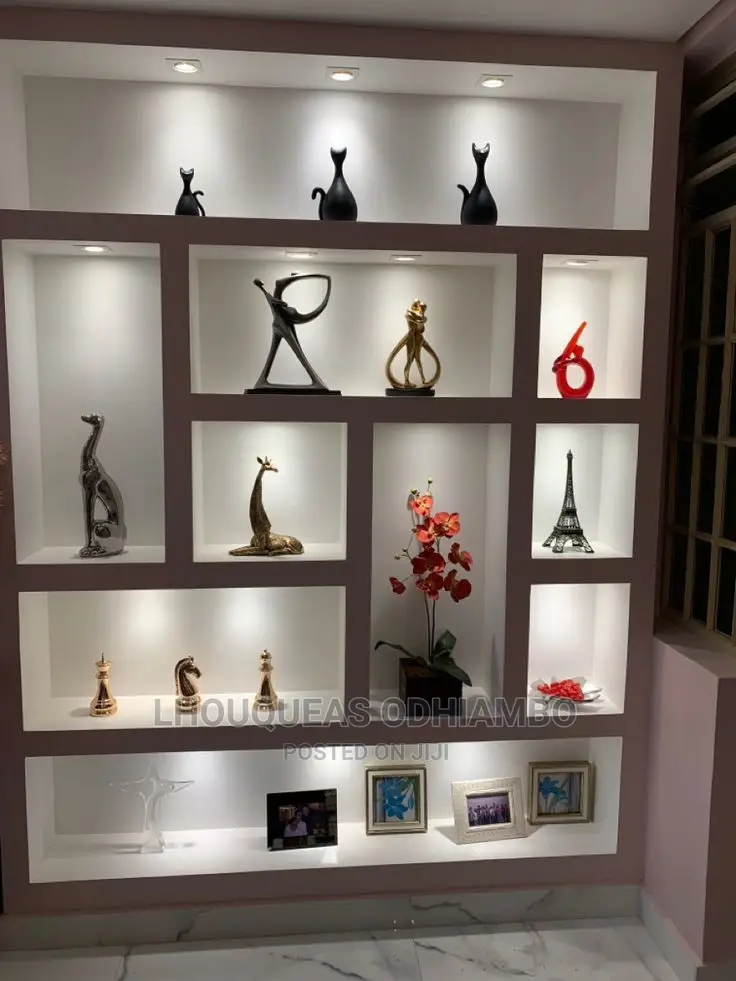 Gypsum Wall Unit TV Niche