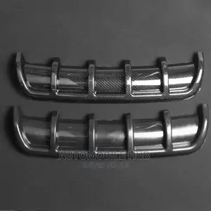 Car Bumper Diffuser Black-