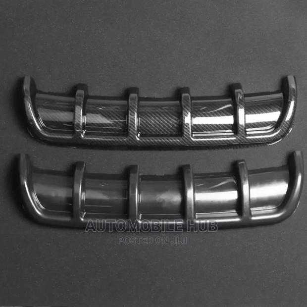 Car Bumper Diffuser Black- - main view