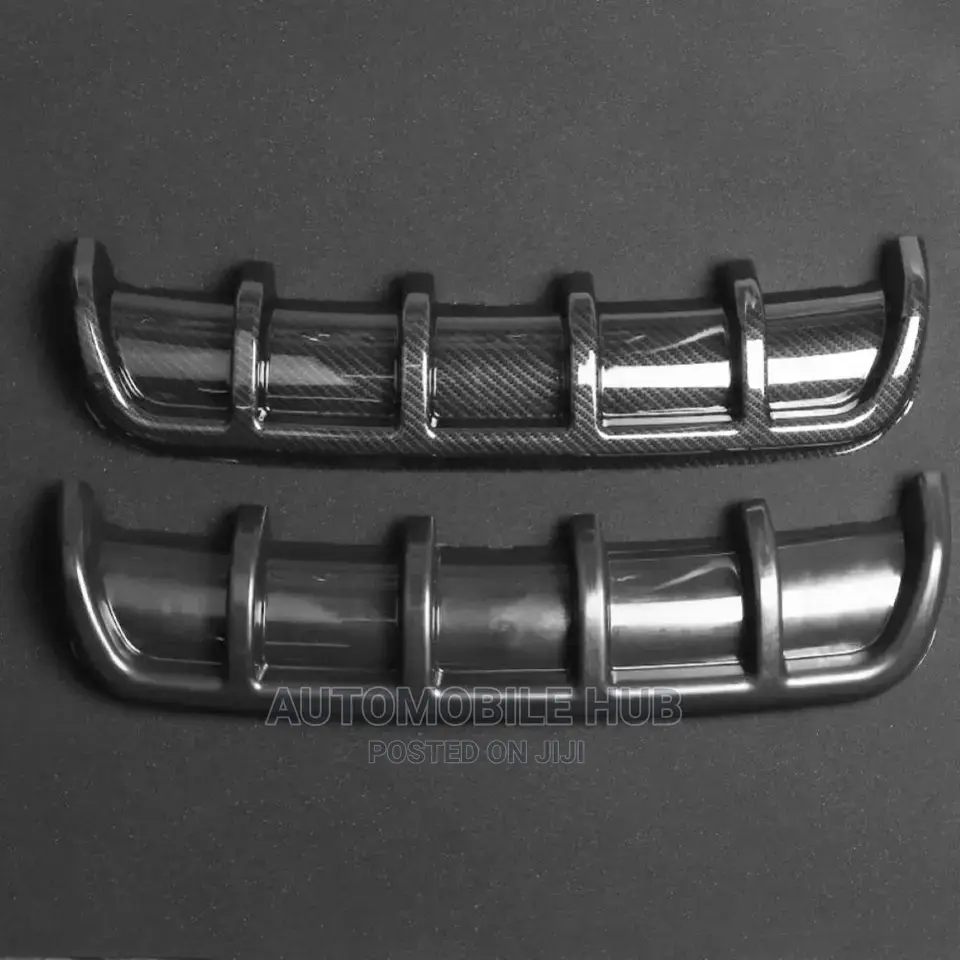 Car Bumper Diffuser Black-