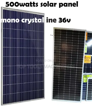 500watts Solar Panel Mono Crystalline 36v