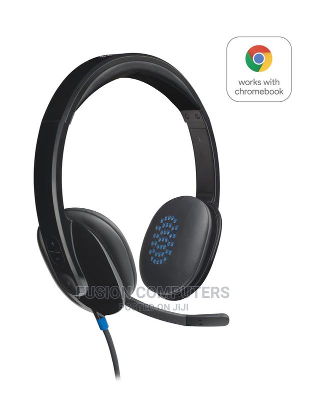 LOGITECH Headset H540 - USB - Black - main view