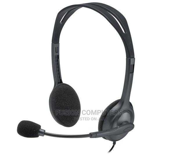 Logitech Headset - H111 - Stereo - Wired 3.5mm - Black
