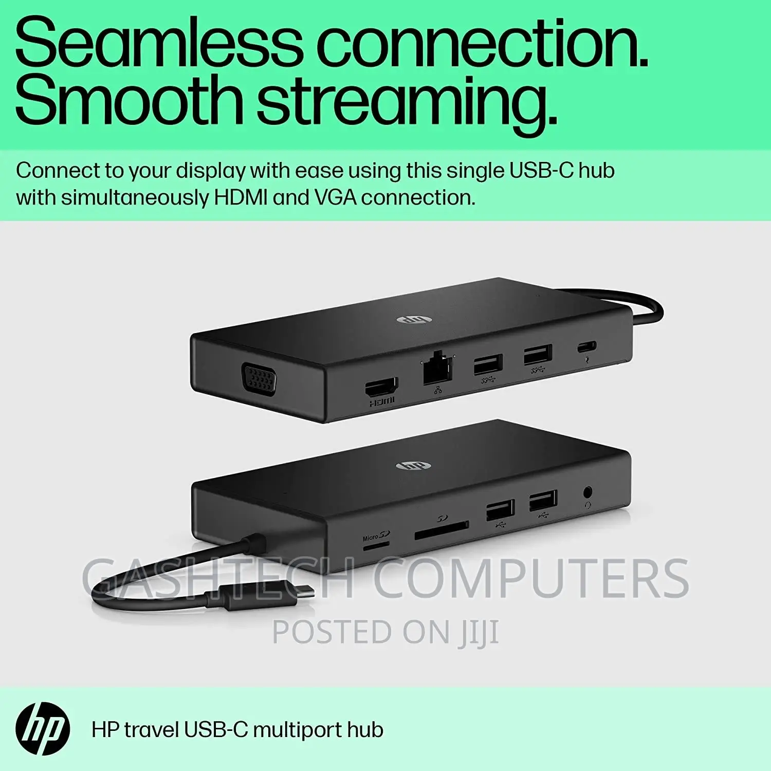 HP Travel USB-C Multi Port Hub
