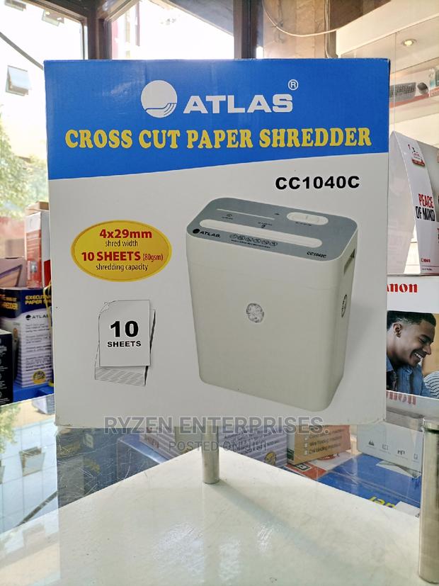 10sheets Shredder Atlas Cc1040-cc1040cc1040, Cc1040 Shredder - main view