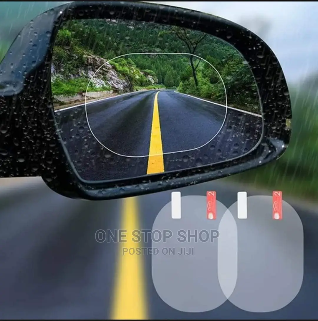 Oval Shaped Side Mirror Antifog Film (Pair)