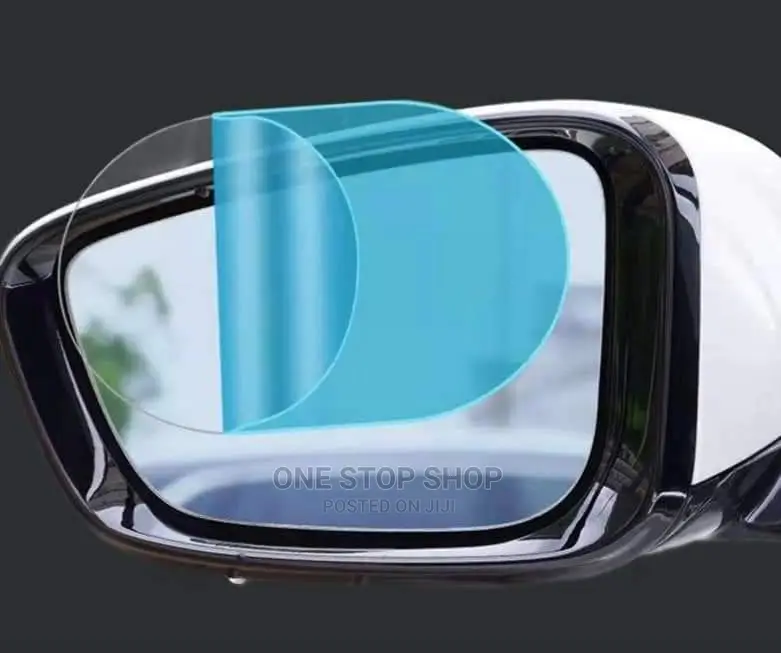 Oval Shaped Side Mirror Antifog Film (Pair)