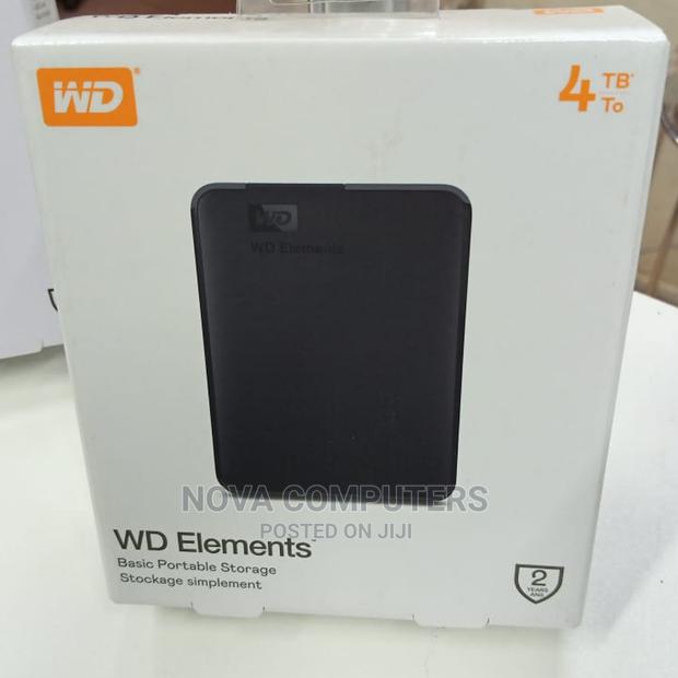 Wd Elements 4tb HDD - main view