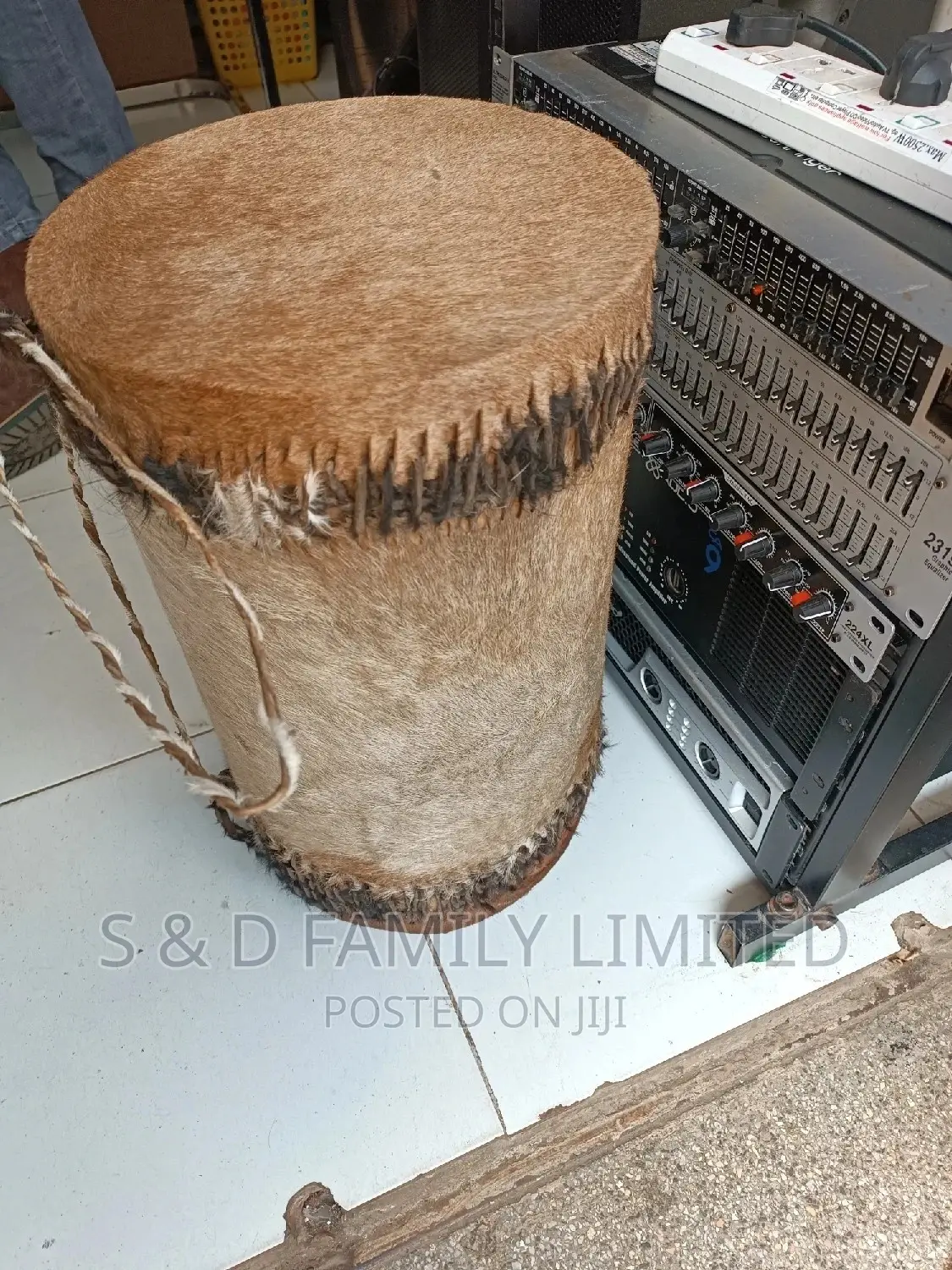 African Wooden Drum