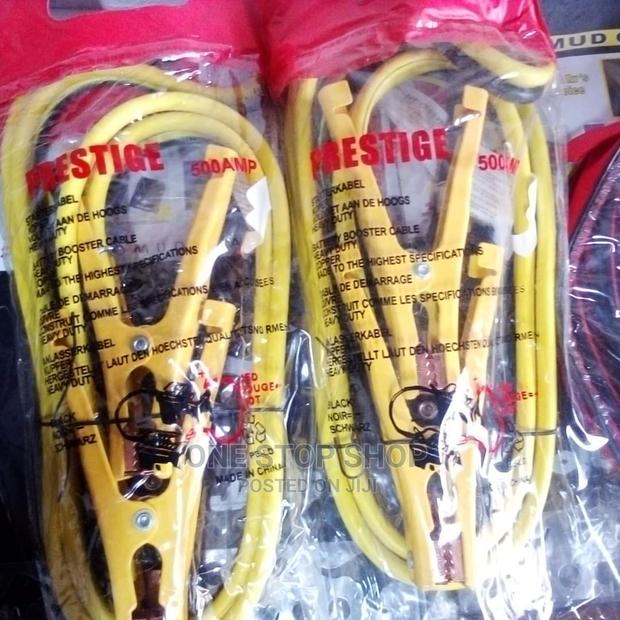 500amp Yellow Emergency Jumper Cables