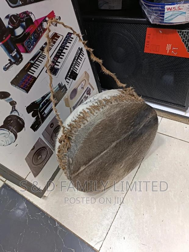 Medium Size Local Akorino Traditional Drums - main view